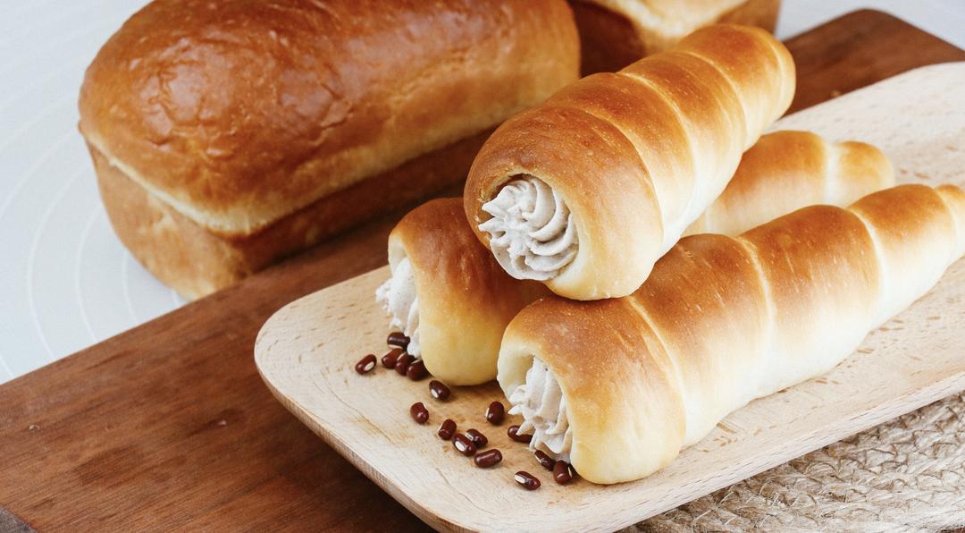 风靡日本的红豆奶油海螺卷手把手的教给你