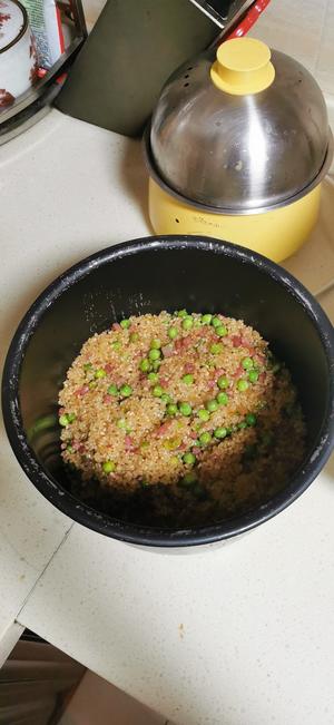 云腿豌豆闷饭的做法 步骤11