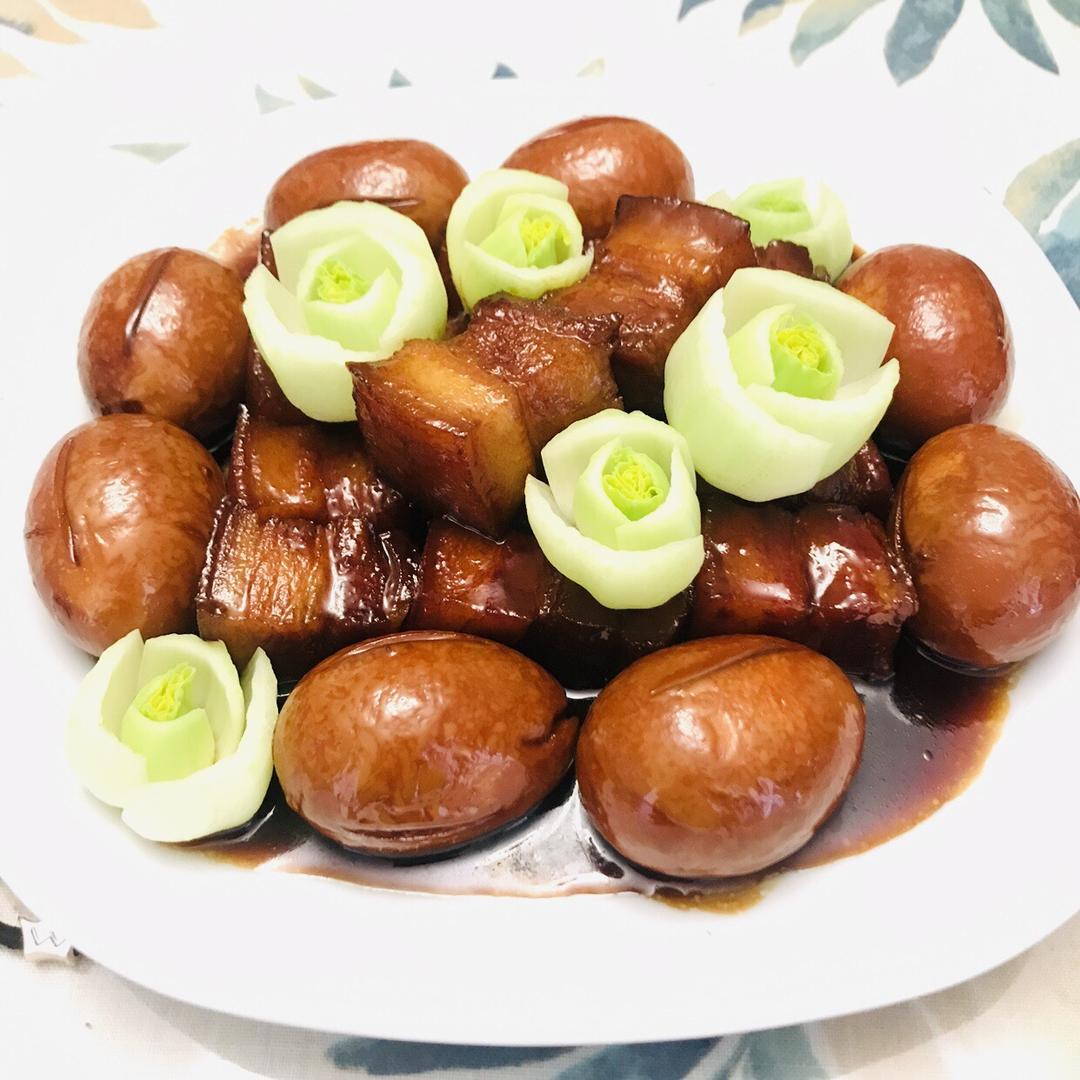 红烧肉烧蛋