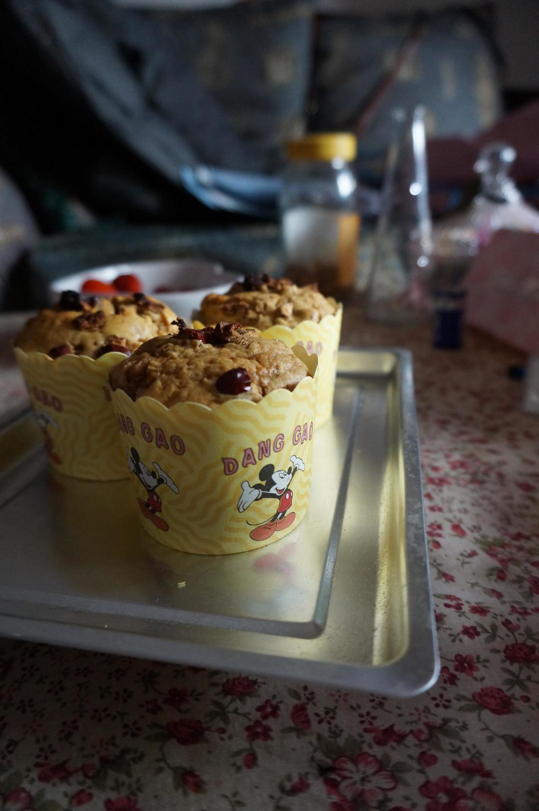 红糖红枣麦芬蛋糕