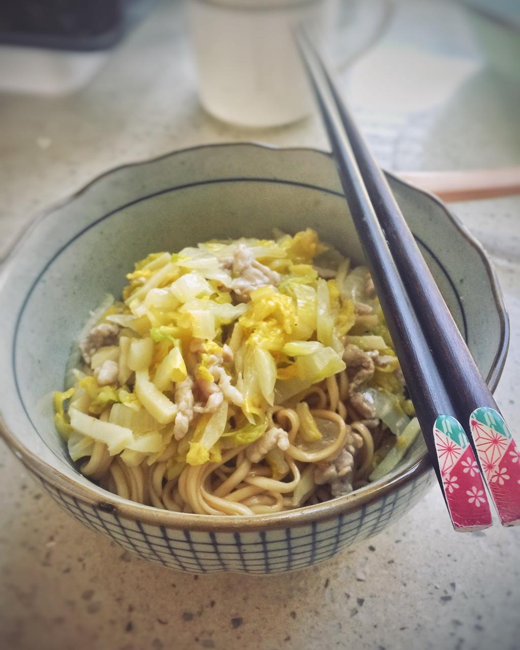 白菜烂糊肉丝
