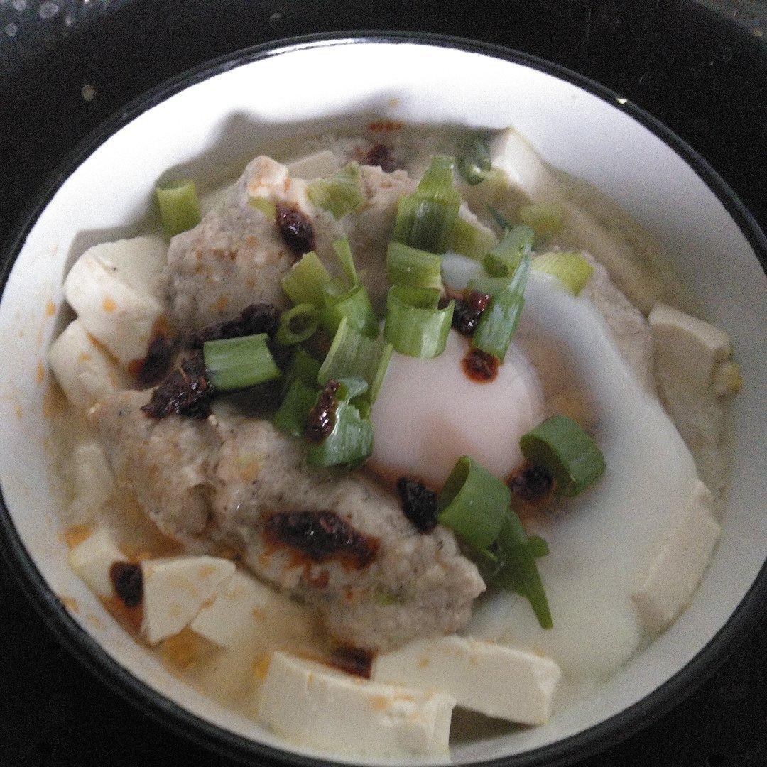 日本豆腐蒸肉蛋