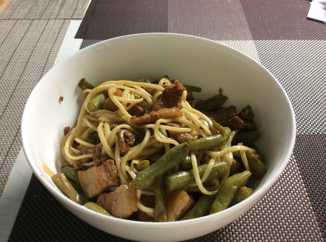 豆角焖面