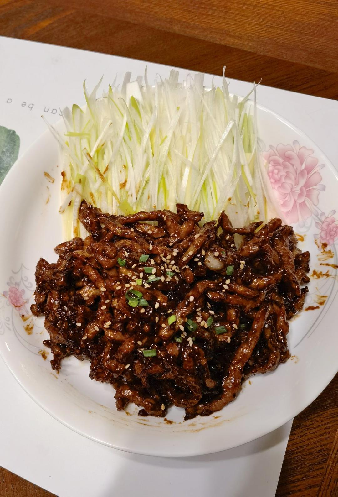 京酱肉丝