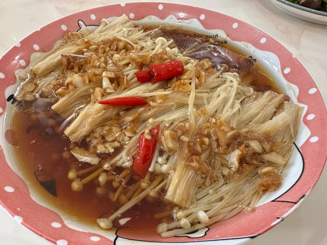 蒜蓉粉丝金针菇