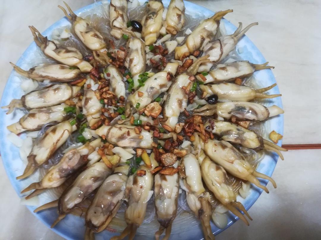 葱油蛏子