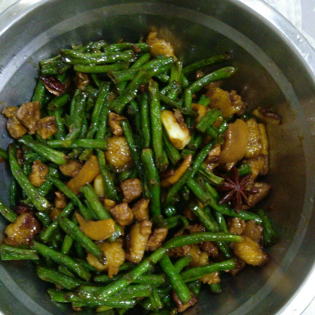 豆角烧肉