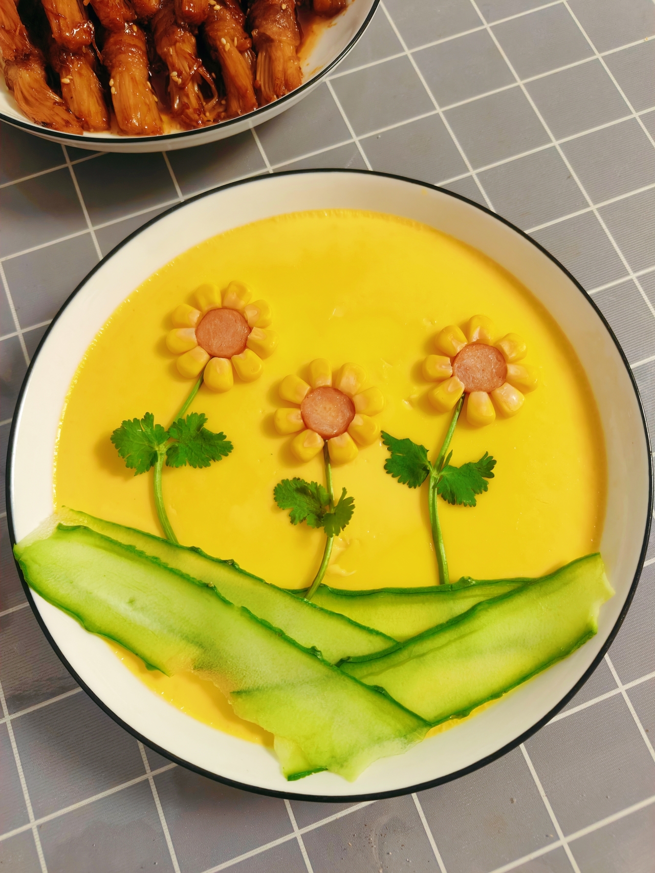 🌻向日葵水蒸蛋