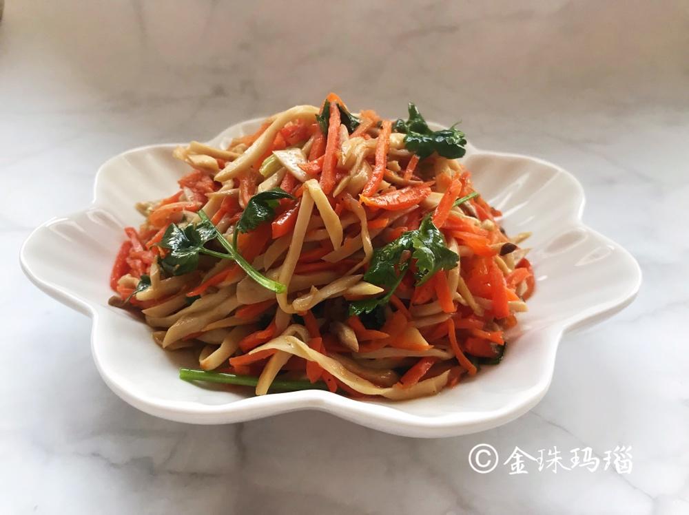 胡萝卜🥕炒杏鲍菇的做法