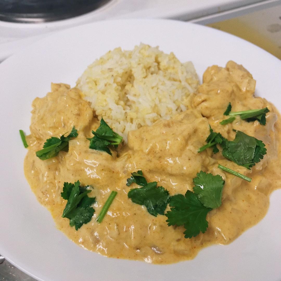 Korma Chicken 印度科尔马酸奶鸡肉咖喱的做法 步骤13