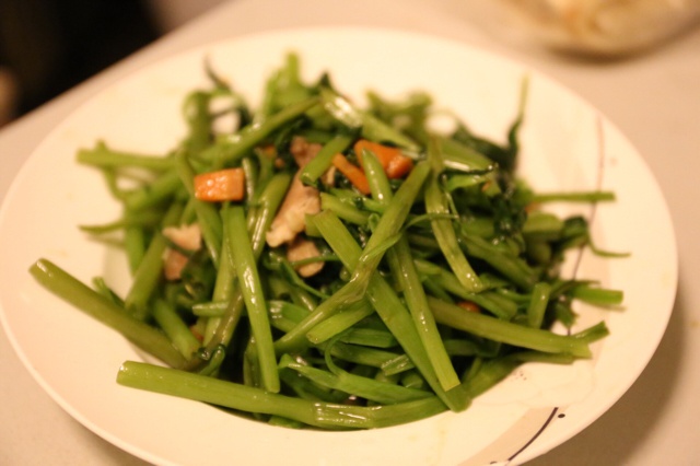 清炒空心菜