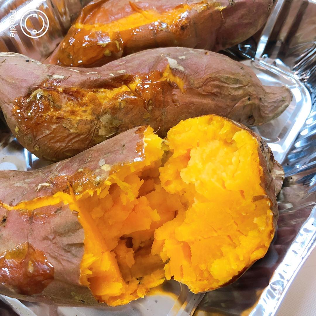 烤箱版烤地瓜秘籍