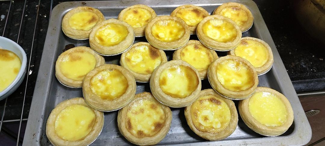 超嫩滑的葡式蛋挞(全蛋版)新手友好『秒杀KFC』
