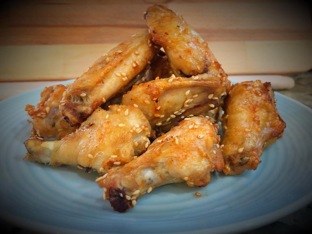 空气炸锅版蒜香鸡翅