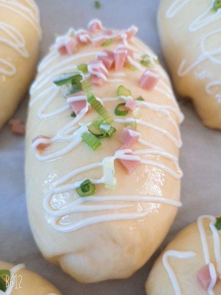 香葱火腿肉松面包