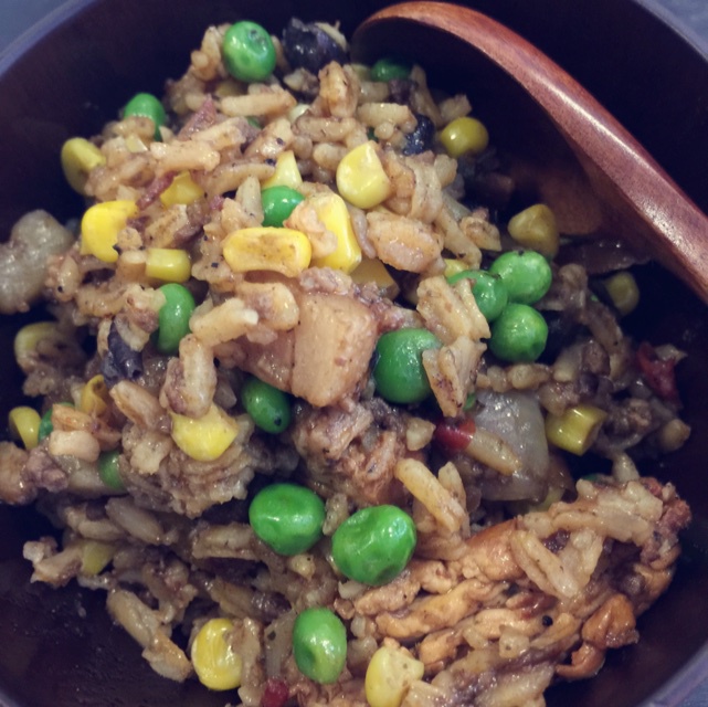 洋葱酱油蛋炒饭
