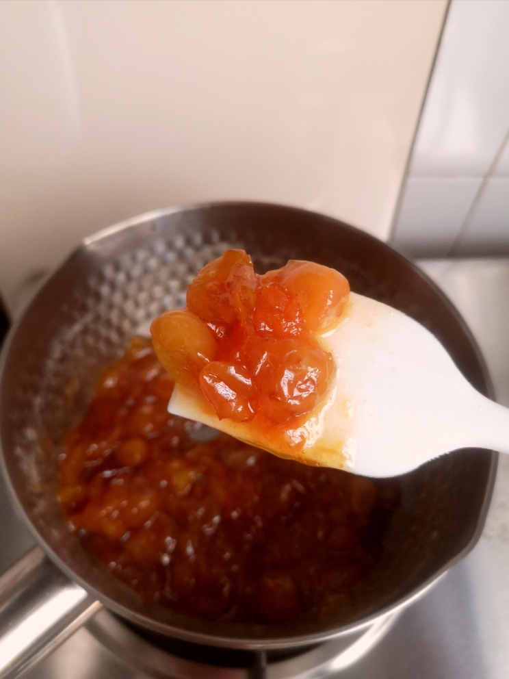 大果粒樱桃酱的做法 步骤8