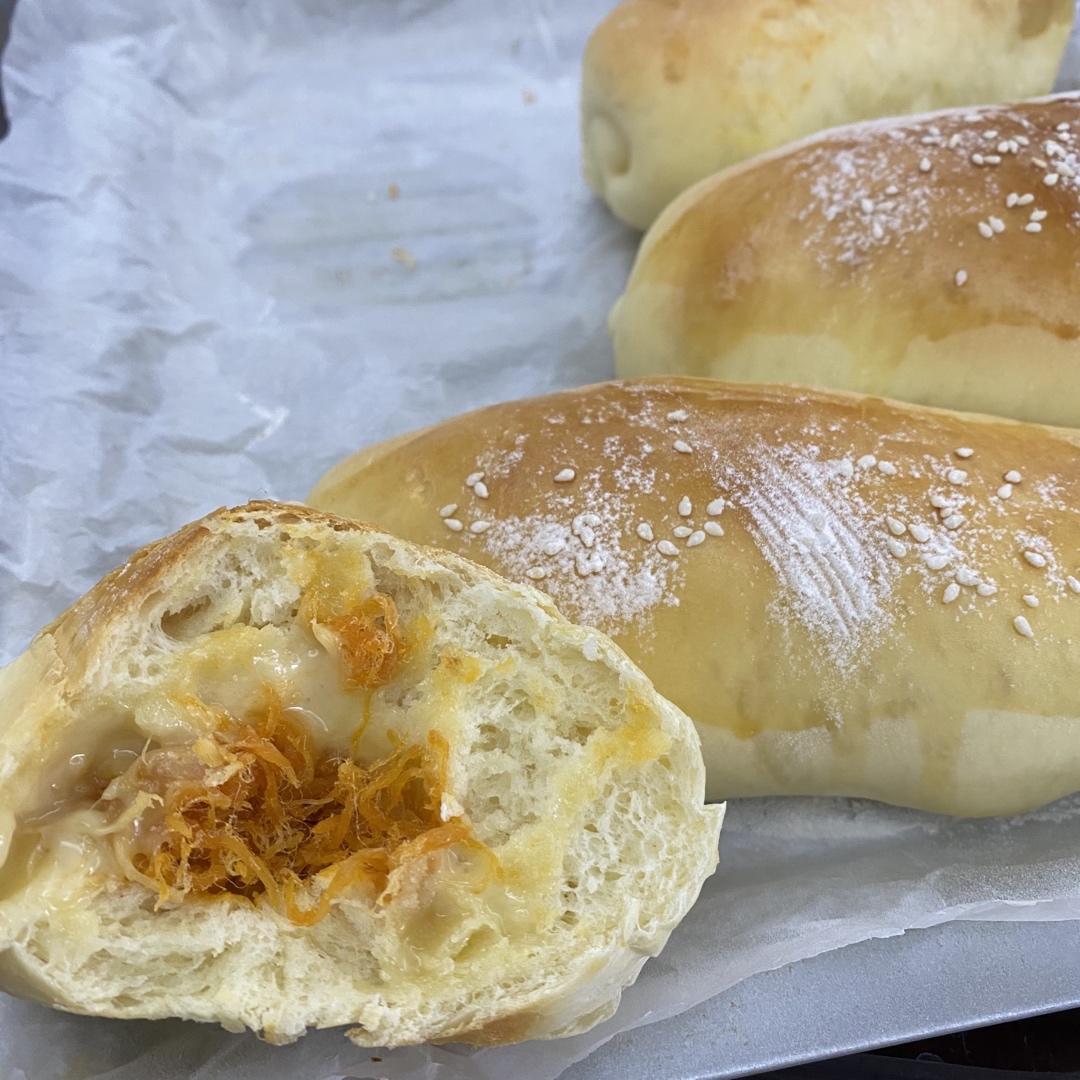 会拉丝的奶酥排包