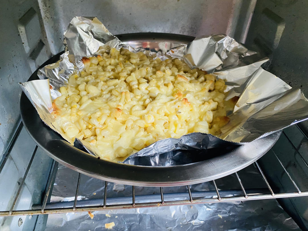 10分钟·芝士焗玉米粒