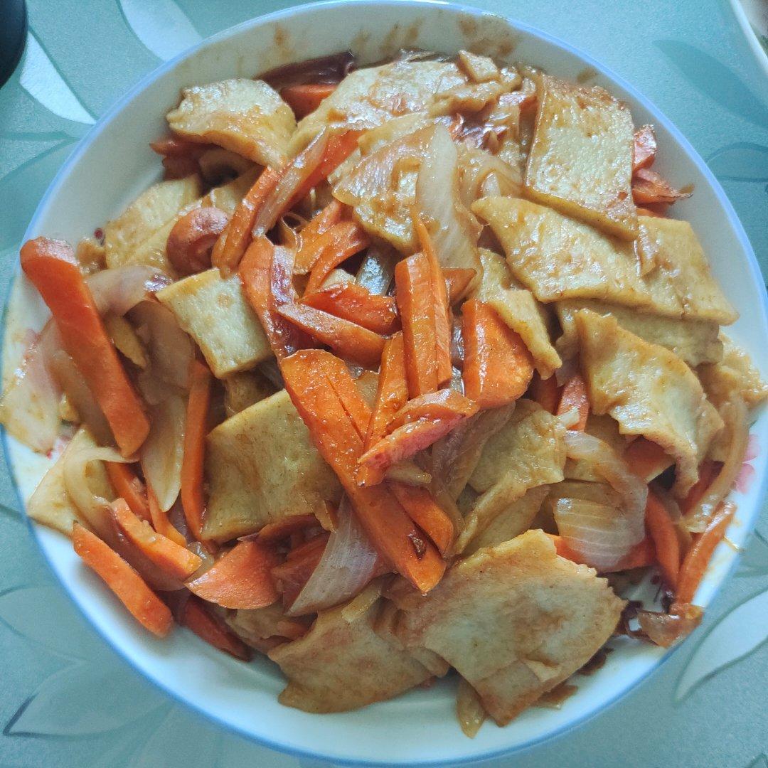 韩式炒鱼饼