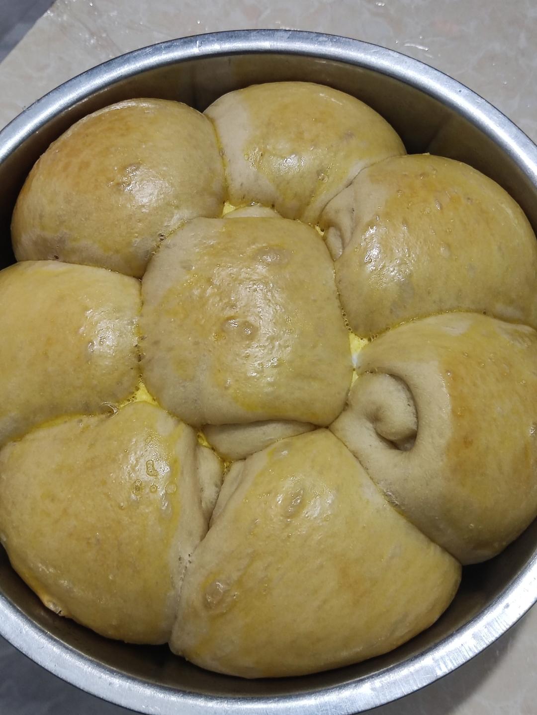 蒸出来的无水拉丝大面包