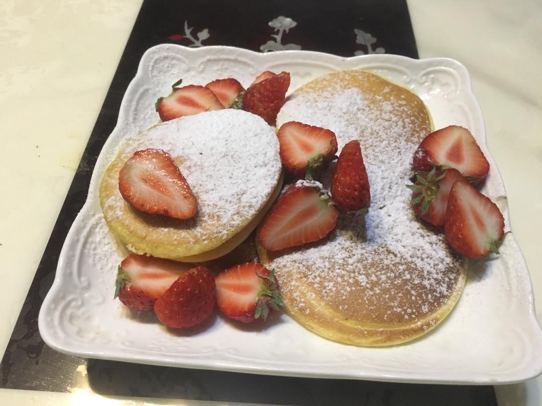 （视频）舒芙蕾松饼、日式松饼