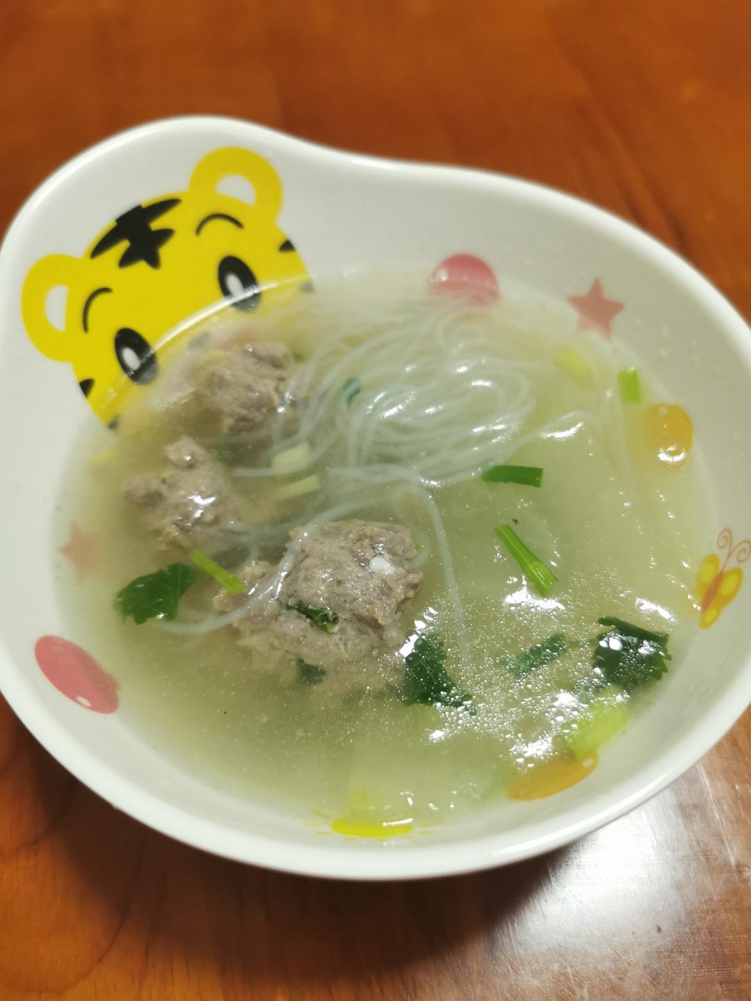 巨鲜美的冬瓜丸子汤