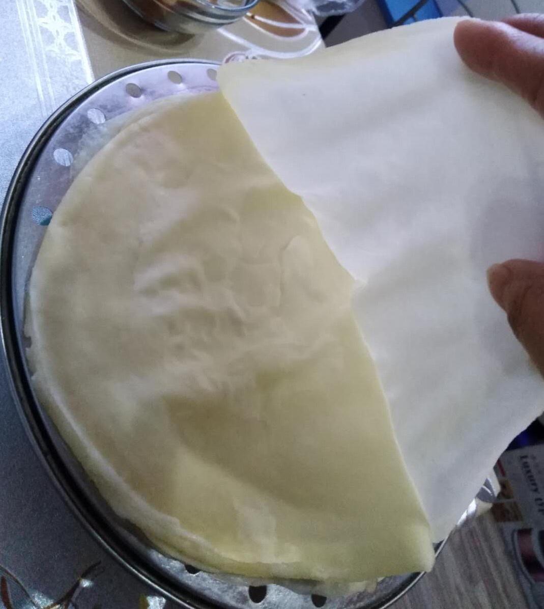 ㊙️薄如纸的春饼 卷饼  附擀饼不破视频  步骤超详细