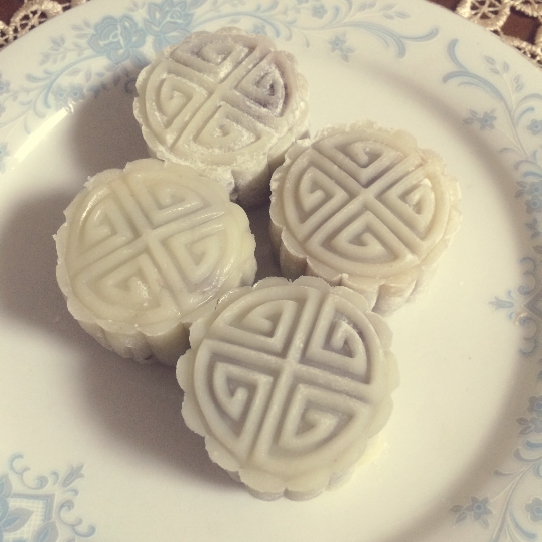冰皮豆沙月饼