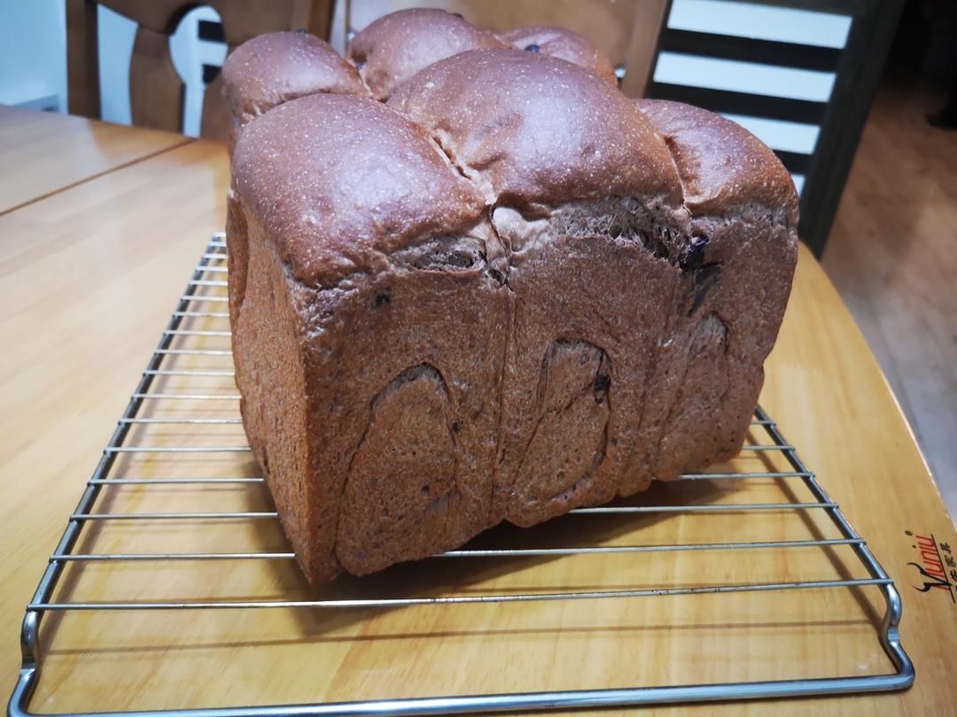 奶油巧克力吐司