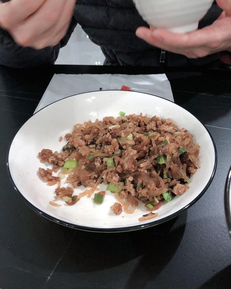 肉末炒粉丝