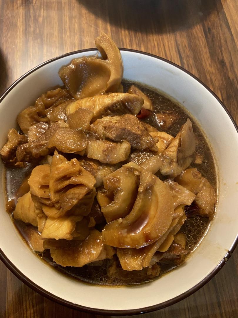 堂妈小厨——笋子烧肉