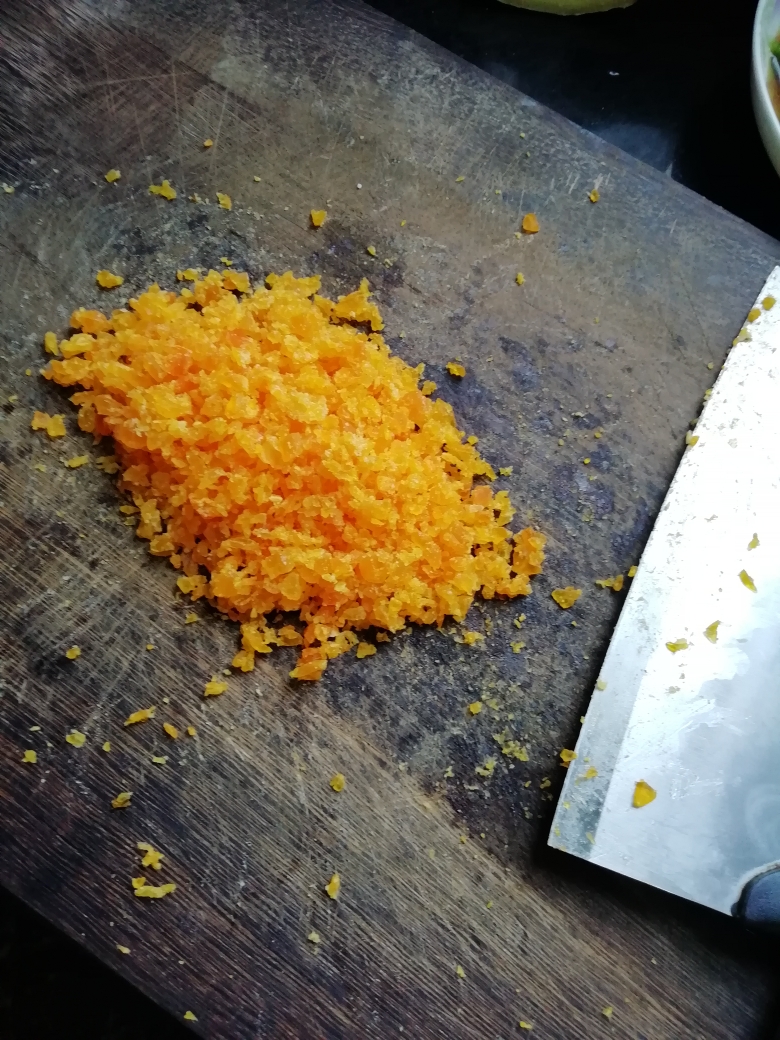 蛋黄焗南瓜的做法 步骤8