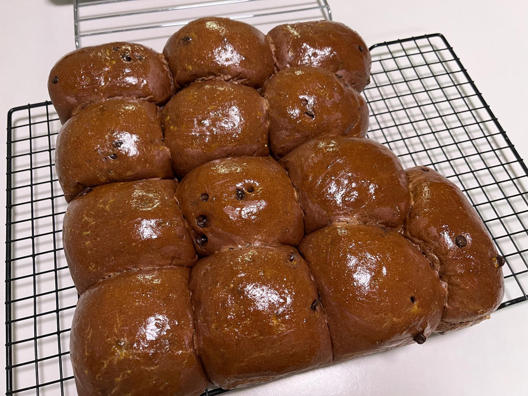 巧克力栗子面包