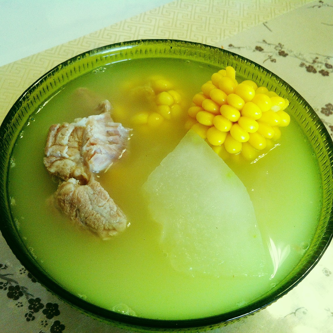 冬瓜玉米排骨汤