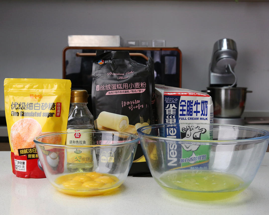 纯奶手撕吐司的做法 步骤1