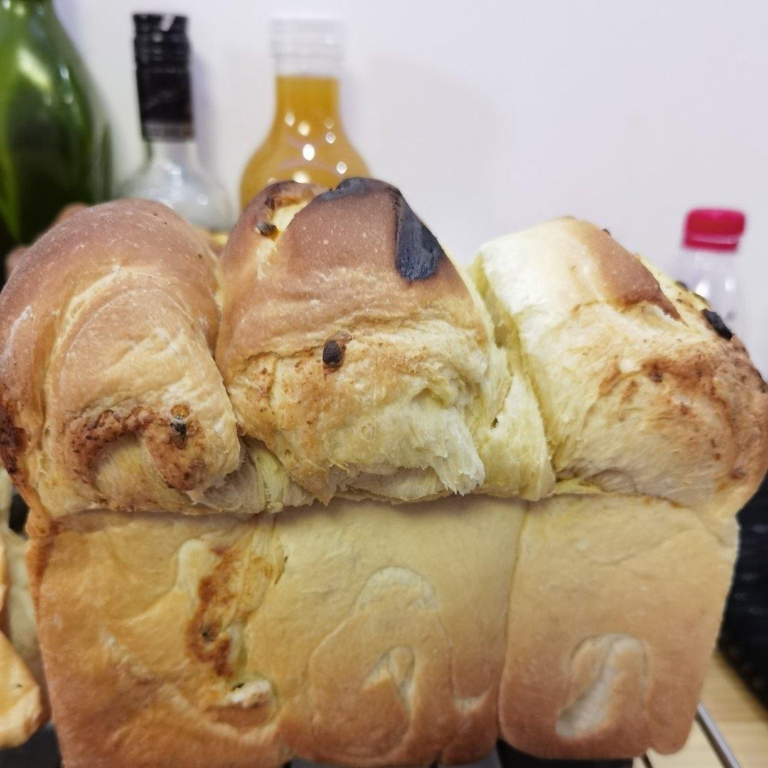 蜂蜜百香果乳酪吐司｜100%中种法