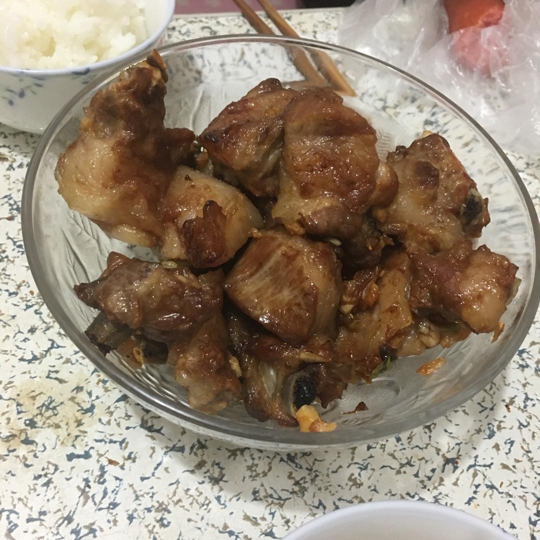 香到骨头里的蒜香排骨（烤箱）