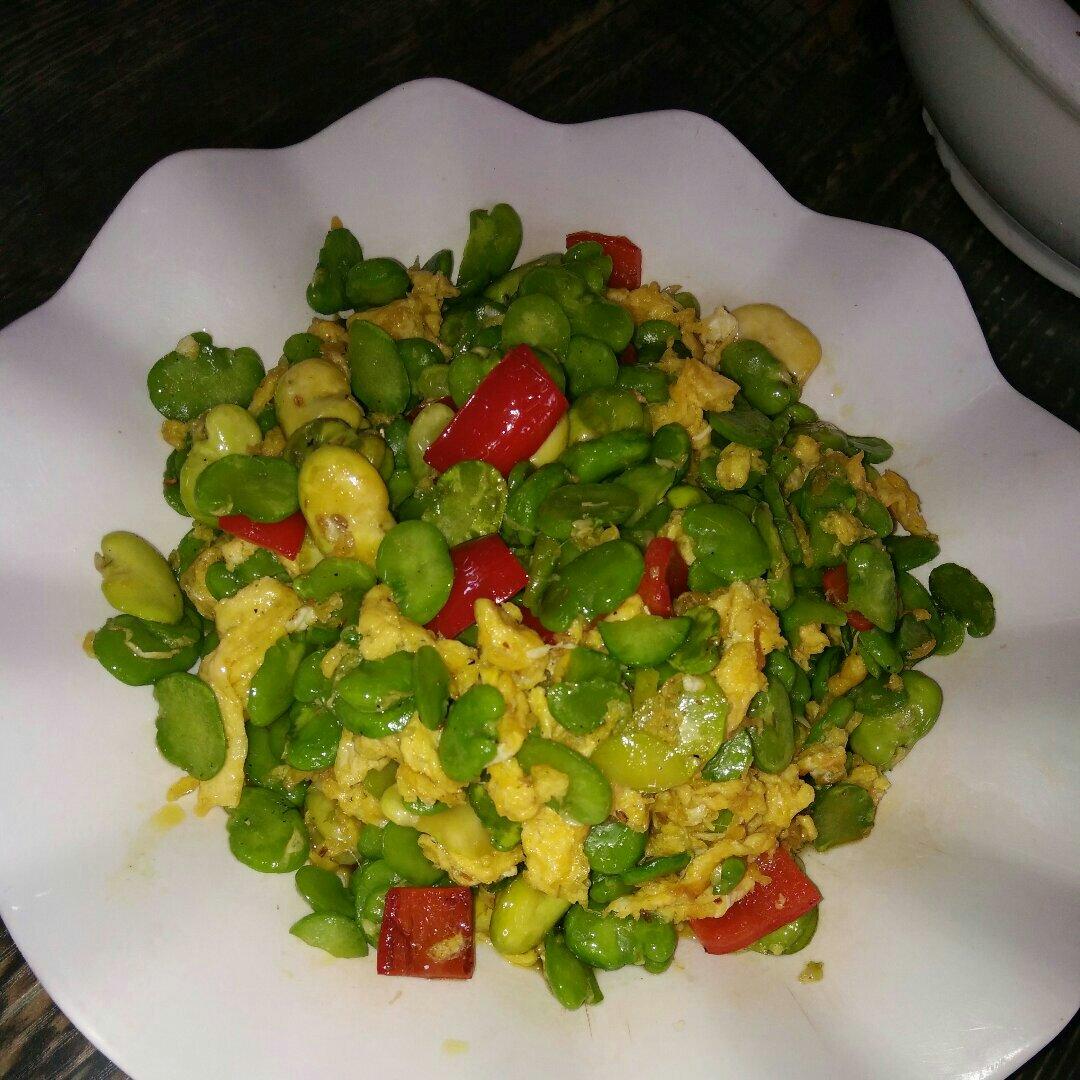 蚕豆鸡蛋花