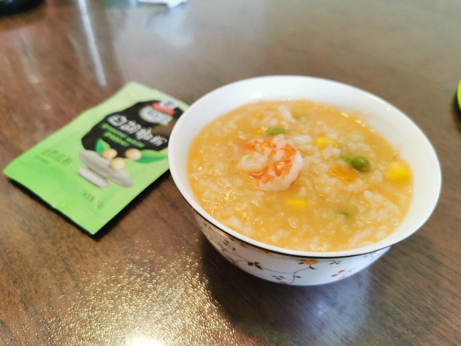 什锦蔬菜虾仁粥