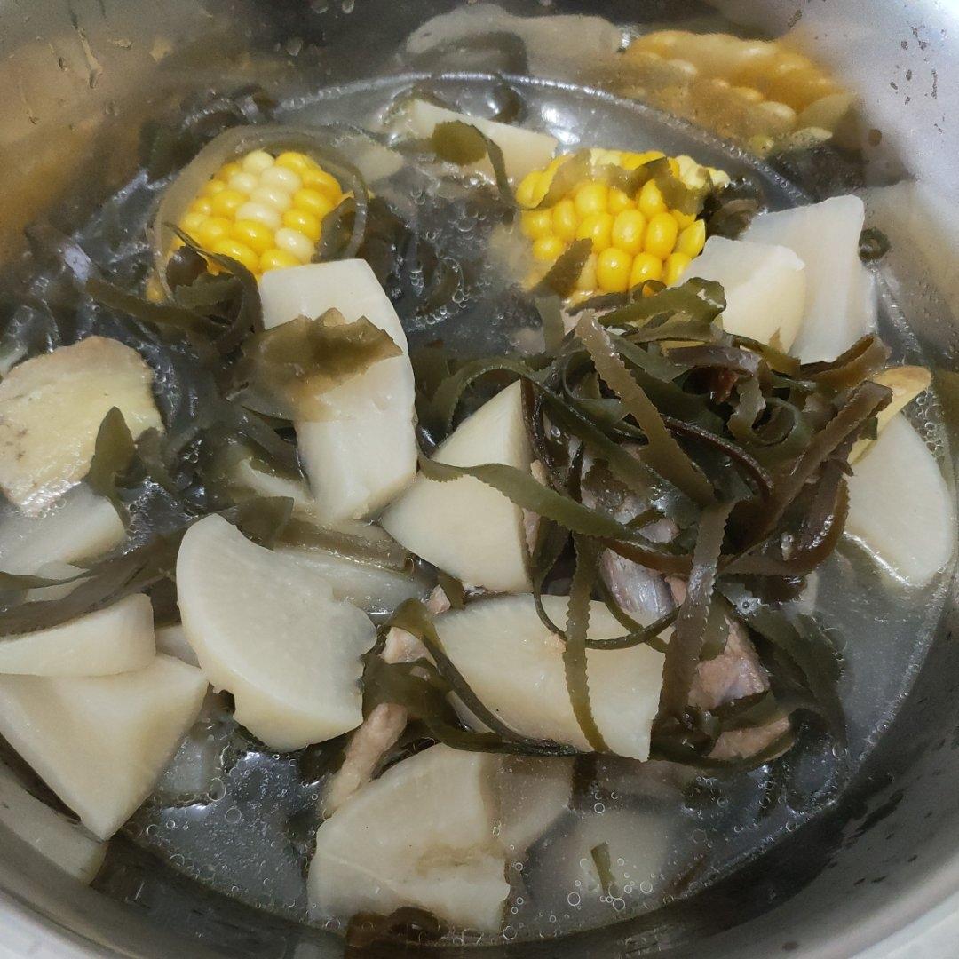 海带萝卜排骨汤