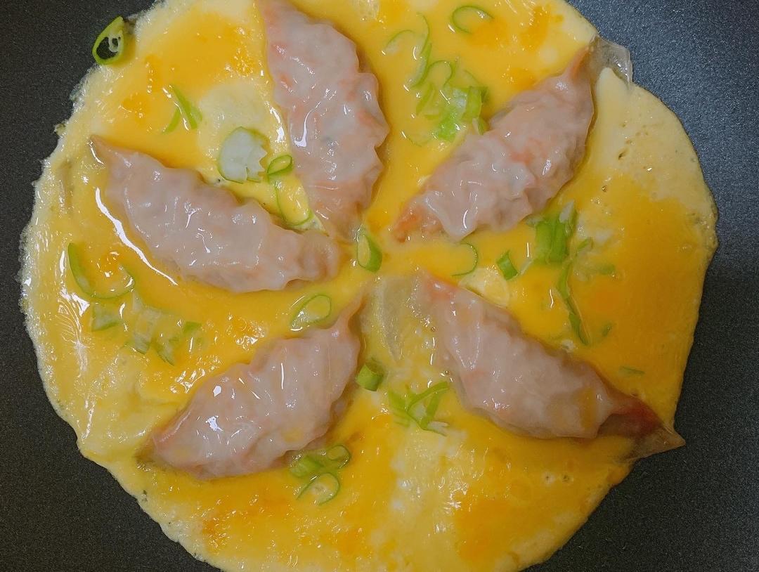 懒人快手抱蛋煎饺