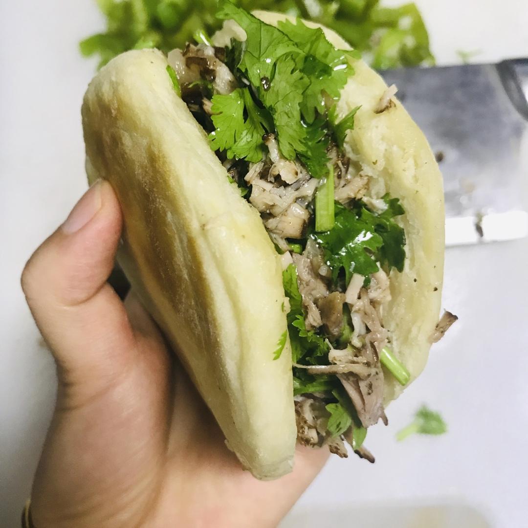 肉夹馍(白吉馍的制作)
