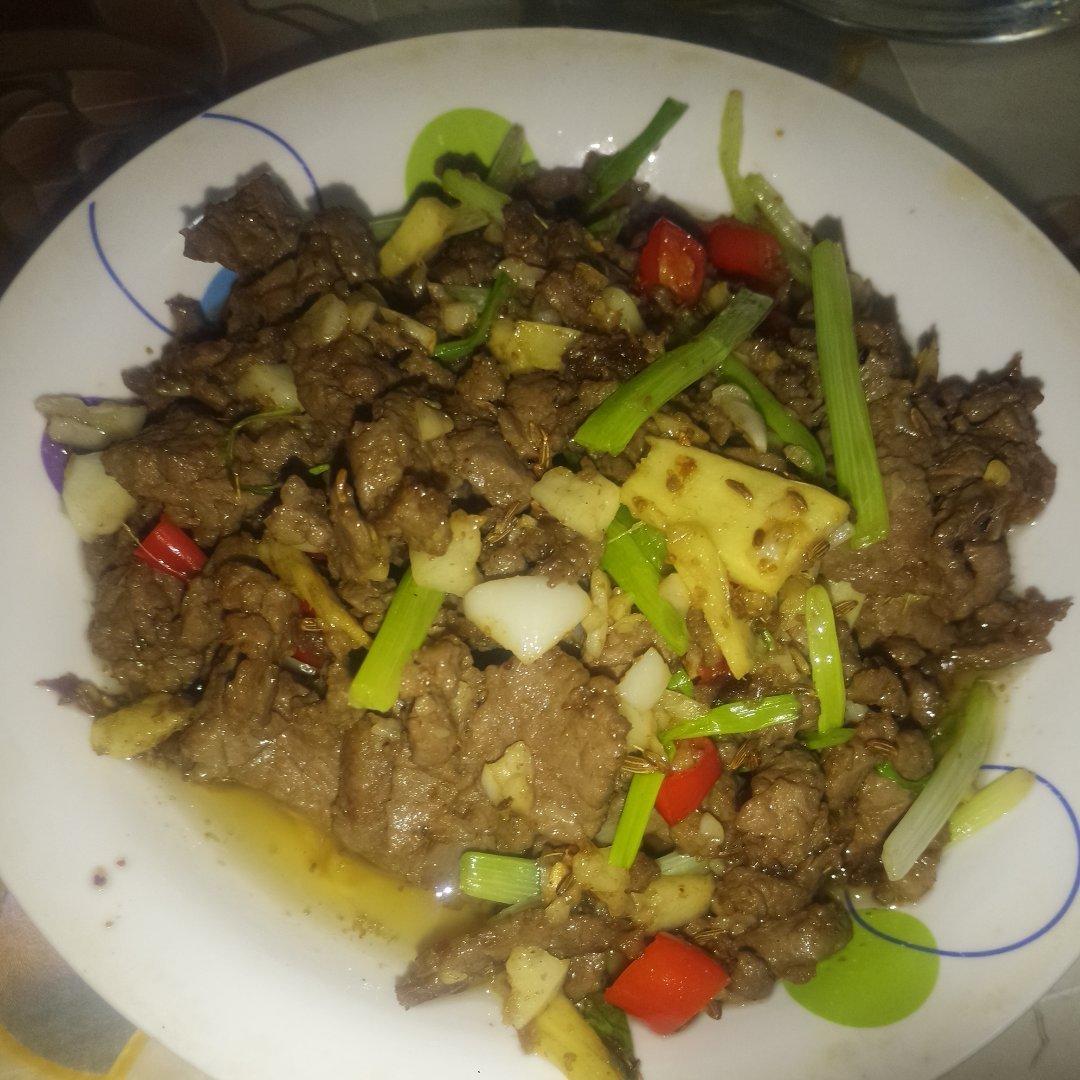 孜然牛肉