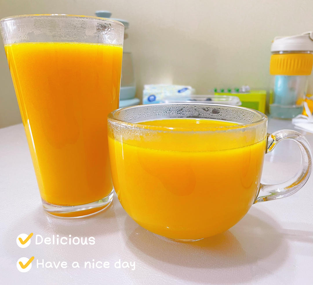 破壁机养生饮品之-南瓜小米汁