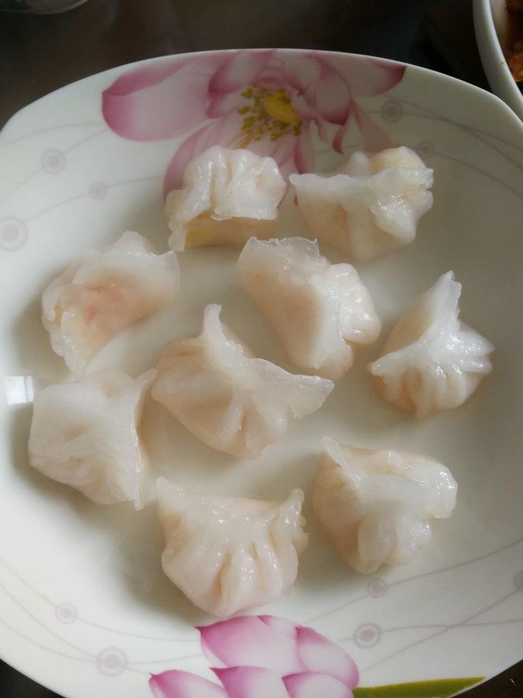 弯梳虾饺
