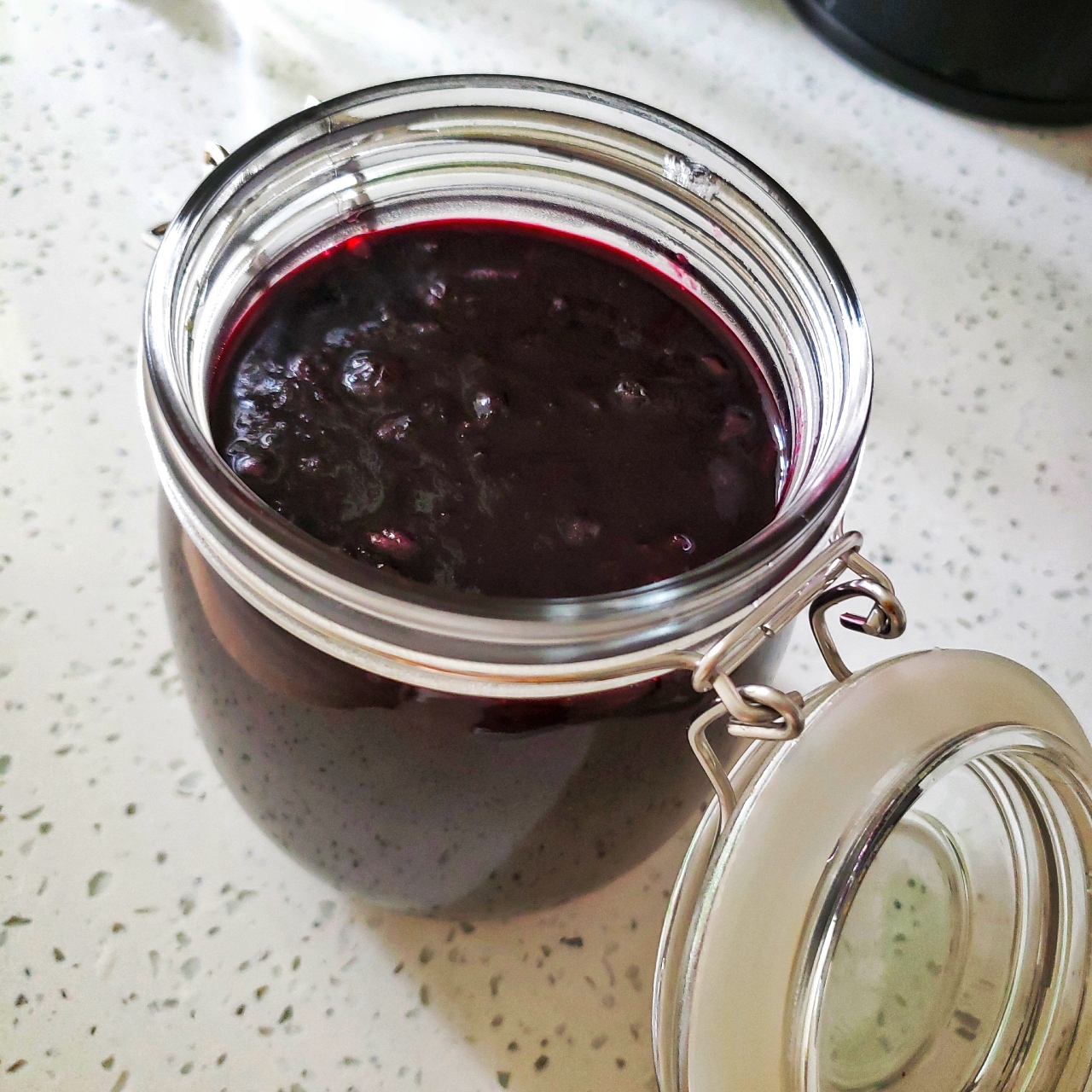 只有三种原料的💜蓝莓果酱💜的做法 步骤8