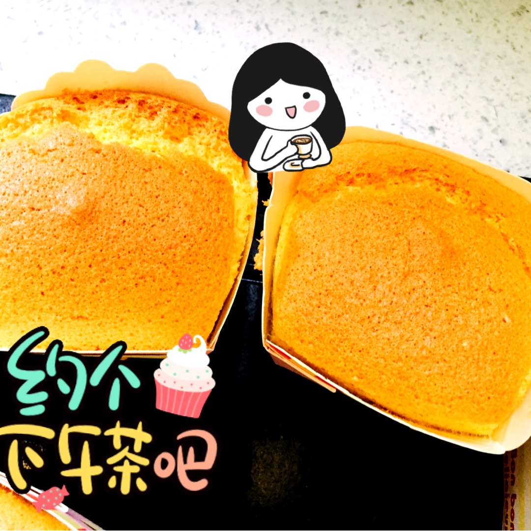原味戚风纸杯蛋糕（烤箱做纸杯蛋糕）
