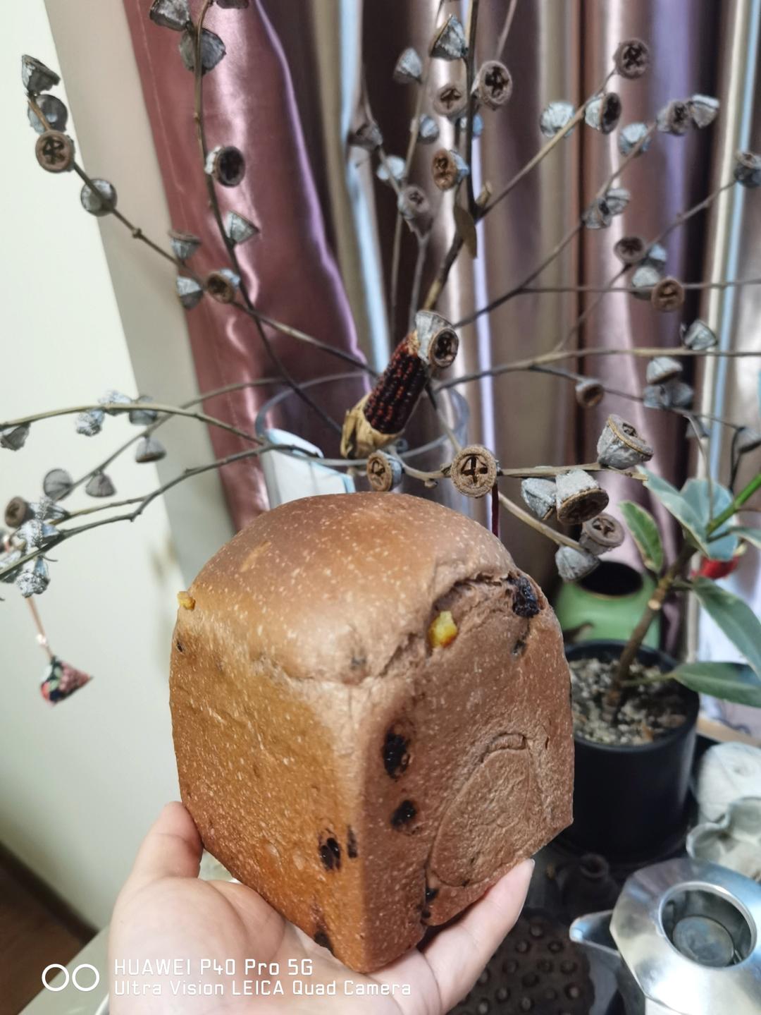 巨~巨好吃的巧克力奶油吐司