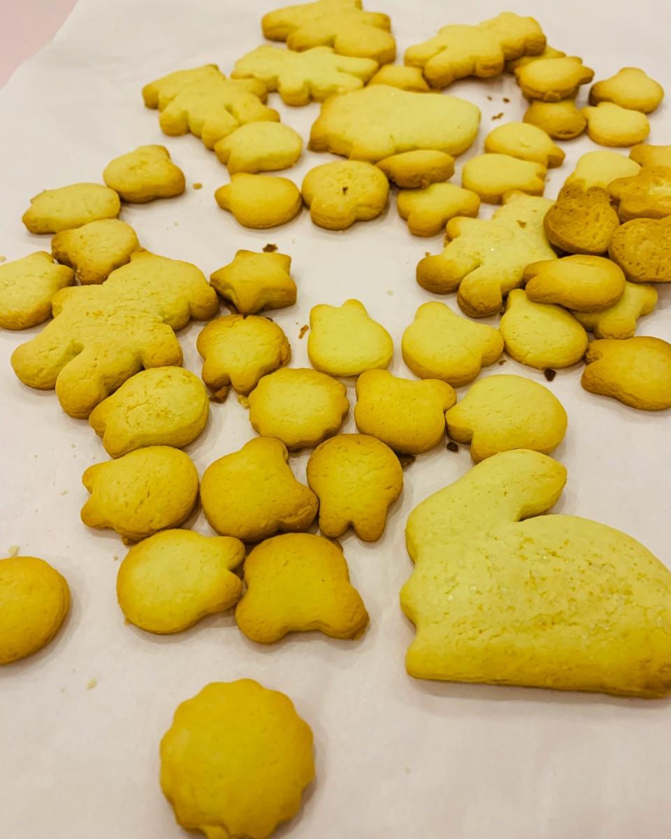 小孩最爱的--白砂糖曲奇饼干（制作简单）